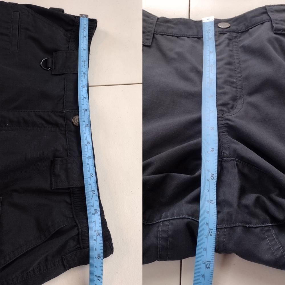 5.11 Tactical Women's Black Outdoor Work Utility Cargo Pants Sz 12 - Picture 13 of 13